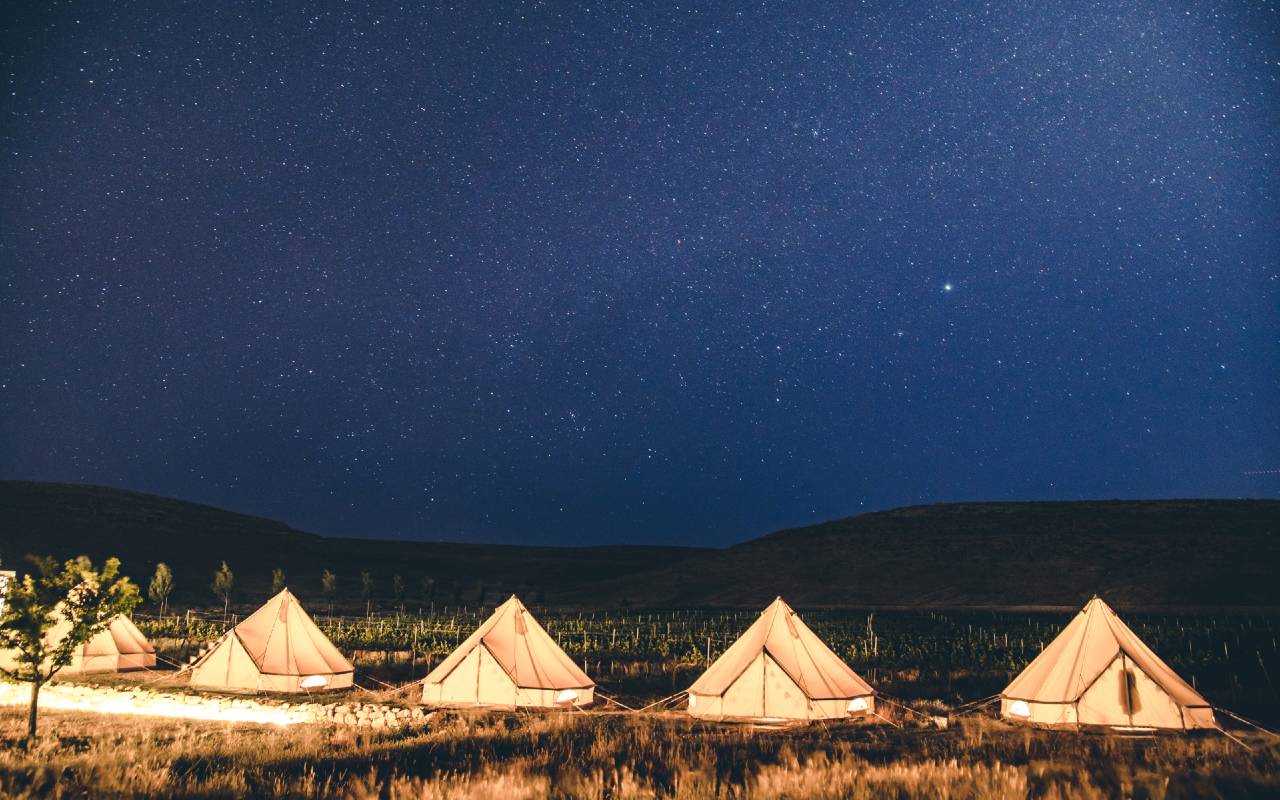 glamping israel פופ אפ גלמפינג בכרם NANA מצפה רמון 