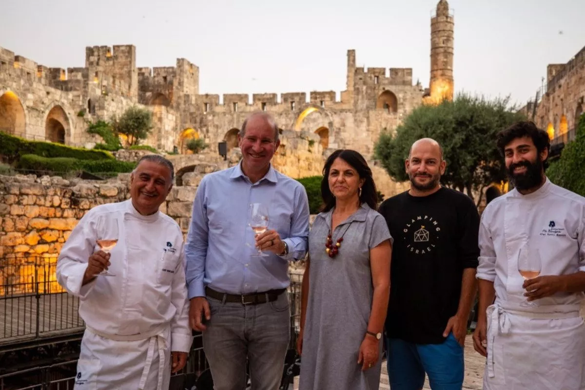 Glamping in Tower of David