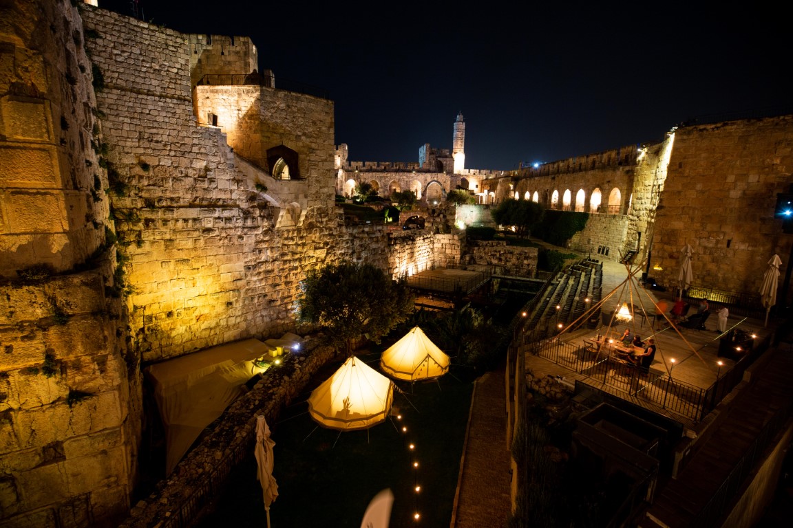 glamping israel GLAMPING AT TOWER OF DAVID